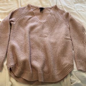 H&M Basic Mauve Oversized Sweater